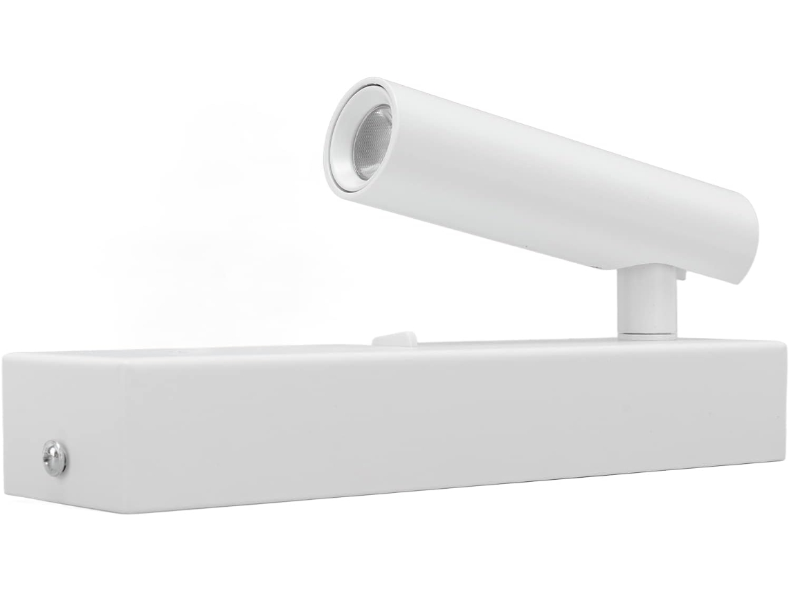 Luminária De Parede Minimalista Canto Com Tomada Led, Saída Usb E Interruptor, 100-240v, Luz Branca Quente