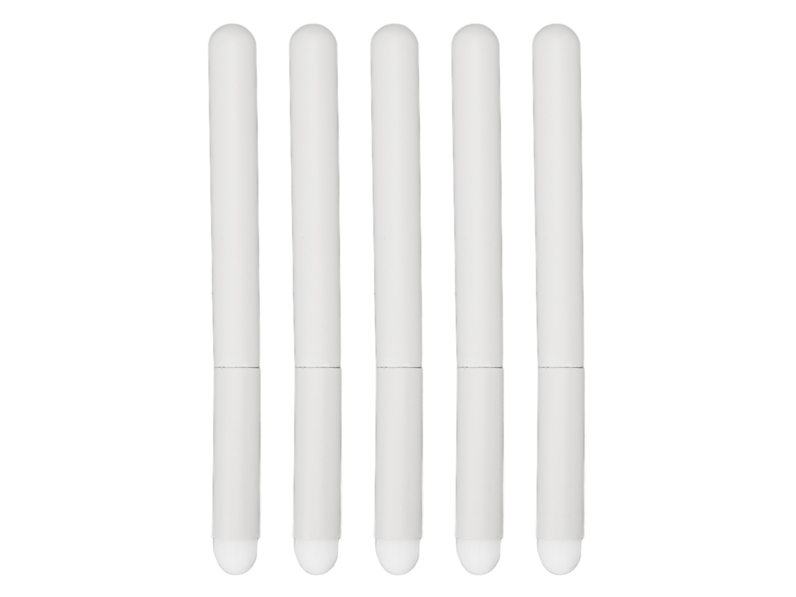 Set De 5 Brochas De Labios De Cabeza Redonda Para Maquillaje Y Lápices Labiales