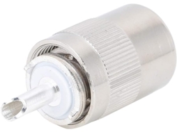 Conector Macho Uhf Pl-259, Resistente Para Cabos Coaxiais Rg8 / Rg214