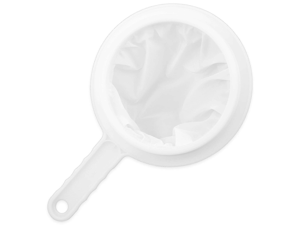 Peneira De Malha Fina 400, Peneira Ultrafina Para Cozinha Com Cabo Antiderrapante, Ideal Para Café, Suco, Óleo E Leite De Soja.