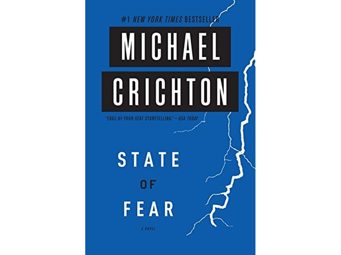 Livro State of Fear de Michael Crichton (Inglês)
