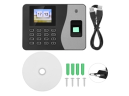 Máquina De Registo De Frequência Por Impressão Digital Com Ecrã Tft Lcd De 2,4 Polegadas (reconhecimento De Alta Velocidade, Relatório Automático)