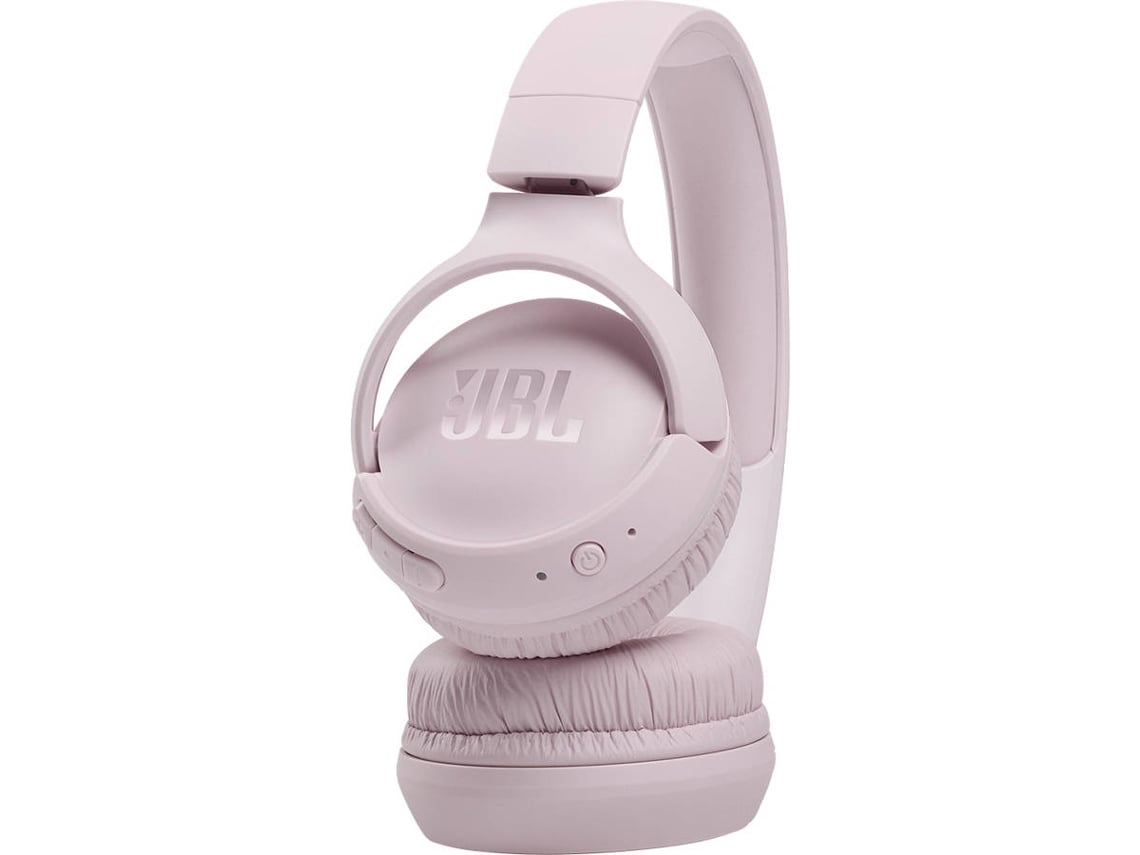 Auscultadores Bluetooth JBL T510 (Over Ear - Microfone - Rosa