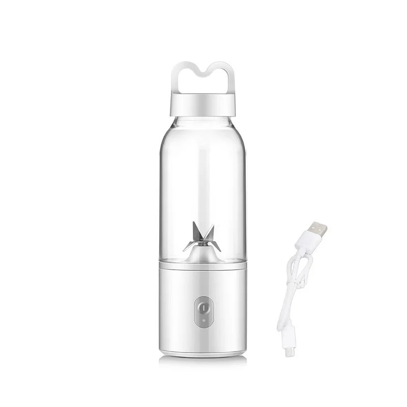 Mini Liquidificador Portátil Recarregável para Sucos e Smoothies, Processador de Alimentos para Frutas Cítricas com USB. Flocos Misturados - Aquaforge