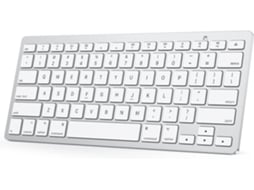 Teclado Bluetooth Para Mac, Compatível Com Teclado Sem Fio Compacto Slowmoose