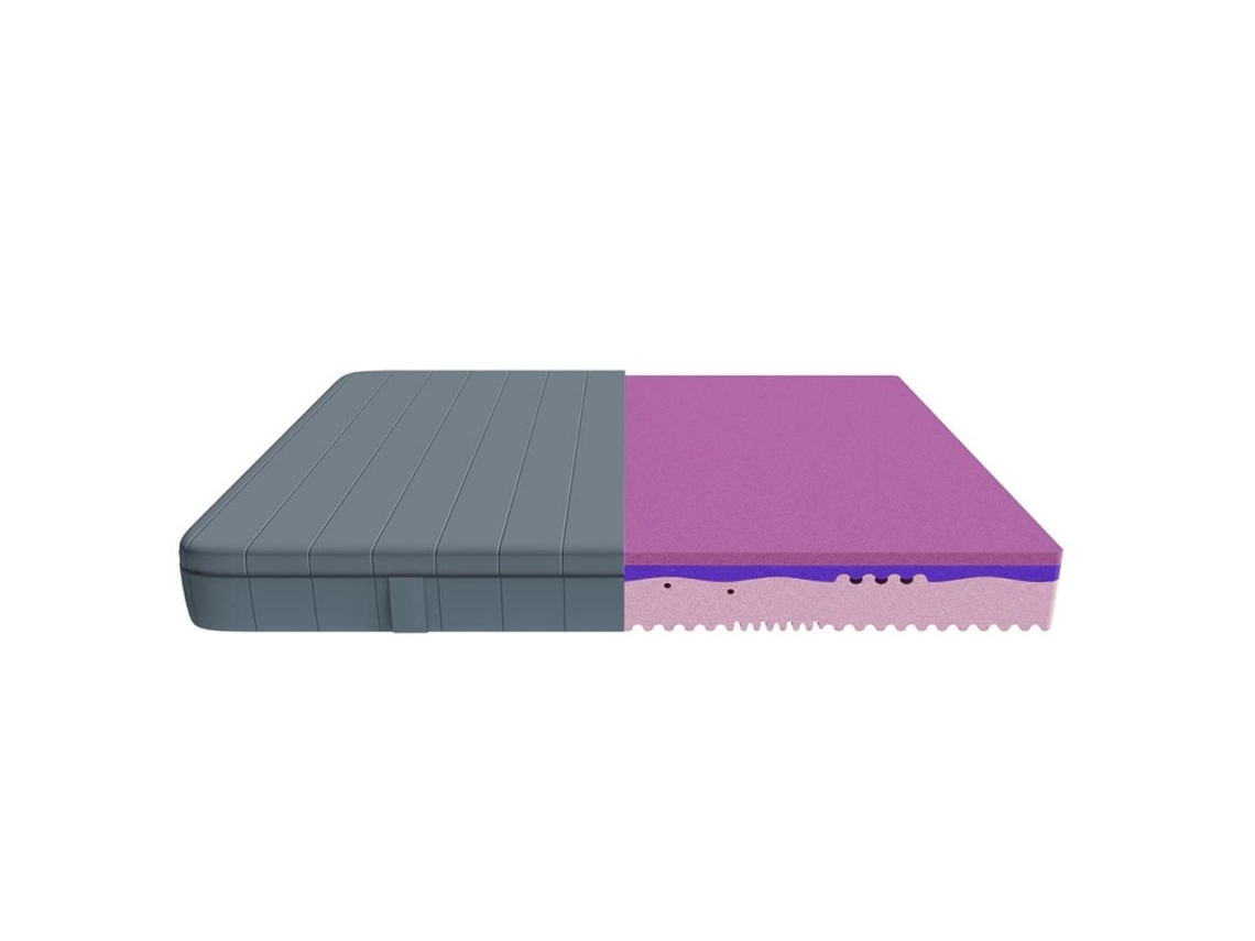 Colchão Cecotec Flow Genuine Viscoelastic Com Capa + 150x200. 3 Camadas, 28 Cm De Altura, Alta Firmeza, Núcleo De Espuma