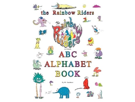 Livro The Rainbow Riders ABC Safari Book de Sandy Garnett (Inglês - Capa Dura)
