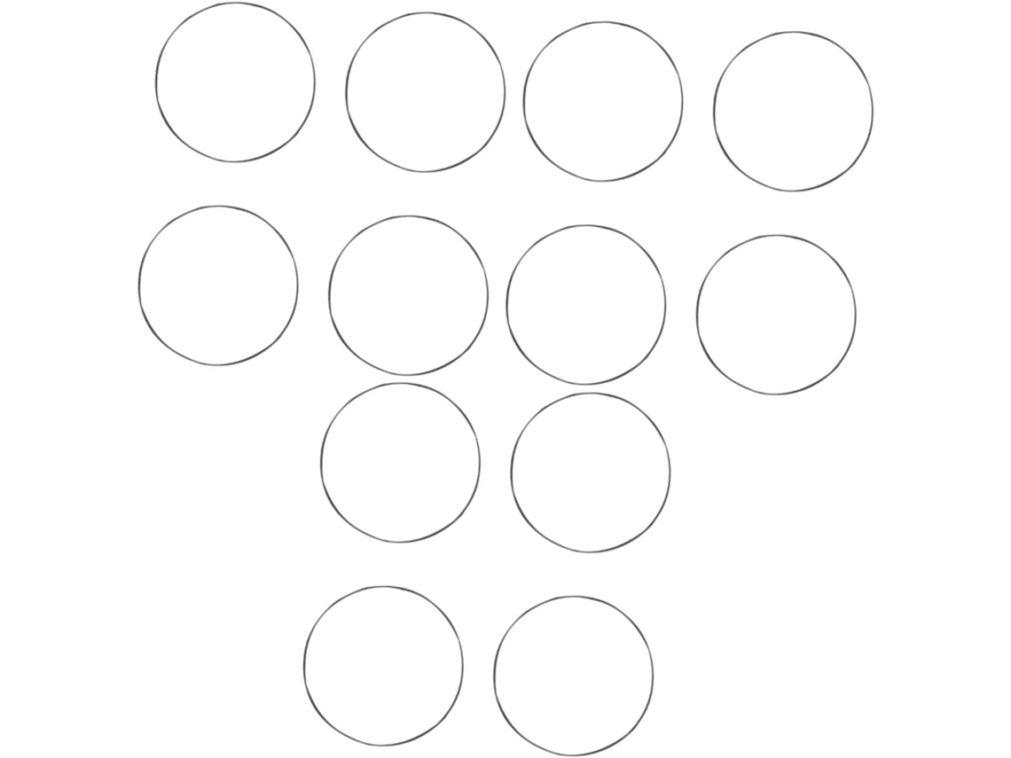 12 Películas Protetoras De Vidro Temperado Para Smartwatch.