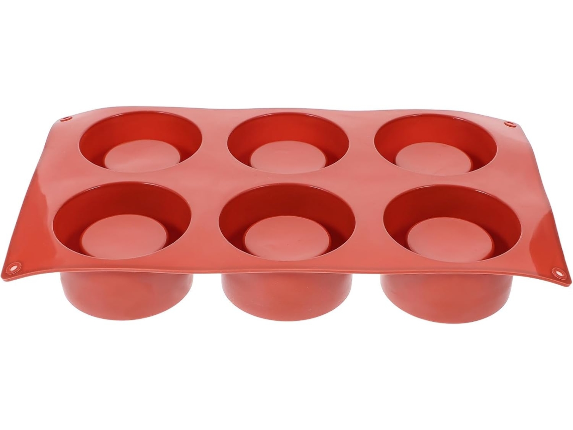 Forma De Silicone Para Bolo Com Bordas Macias E Lavável
