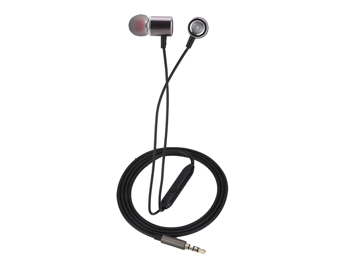 Fones de Ouvido com Fio EOOCOO (bass Intra auricular de Metal)