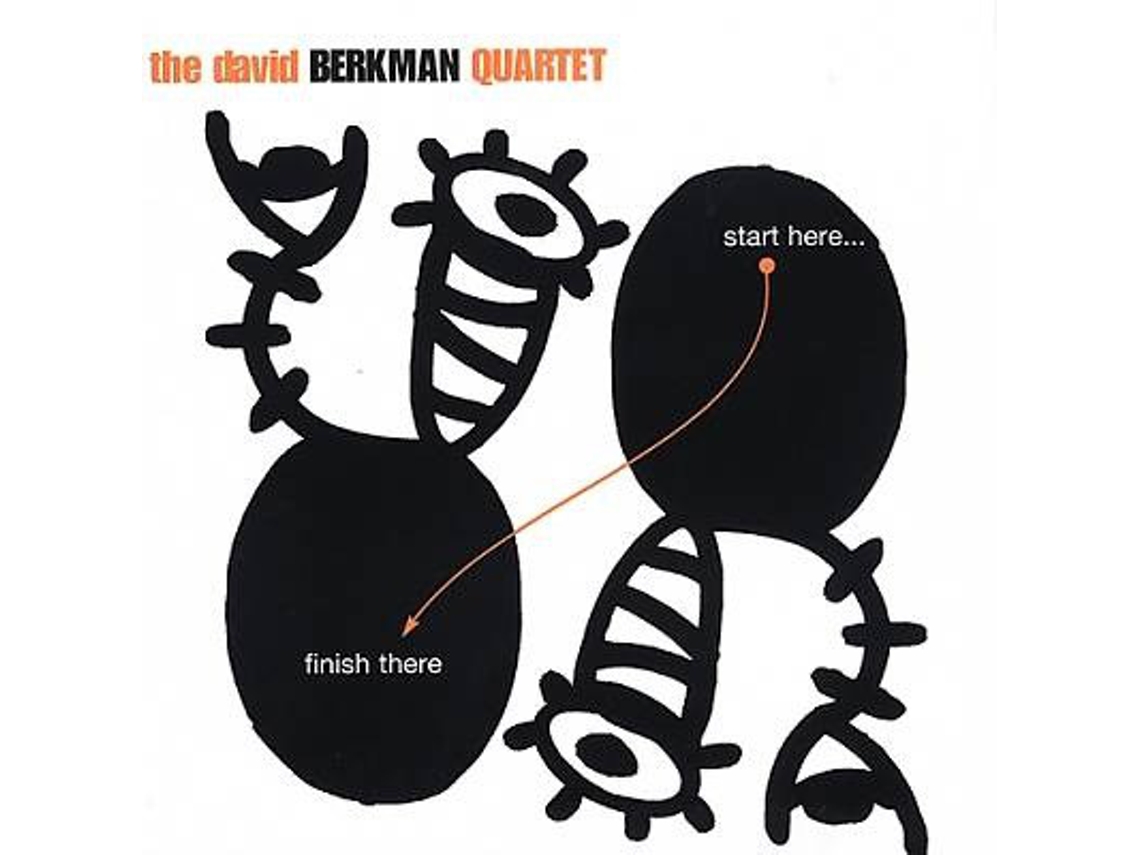 CD The David Berkman Quartet - Start Here... Finish There