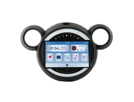 Autorrádio Multimédia 6Gb Ram 128Gb Rom Carplay ROVERONE para Bmw Mini Cooper 2010-2016 Carro Rádio Bluetooth Gps Navegação