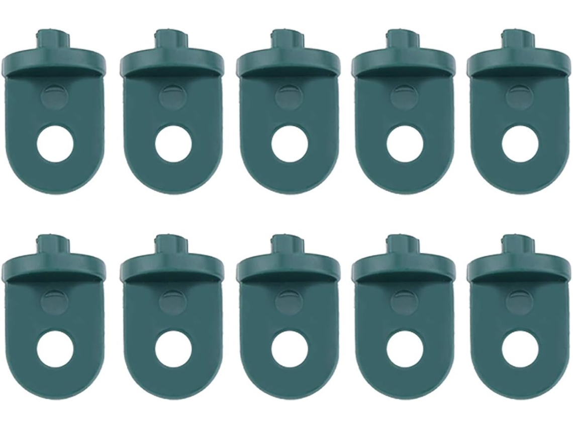 Gancho para Estufa, Suporte Resistente Pendurar Vasos e Cestos de Plantas, Plástico, 50 Unidades GOKOCO
