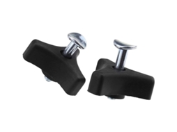 Rebe-mangas Triangulares Para Cortador De Grama 8mm, Paquete De 2 Con Porcas E Parafusos