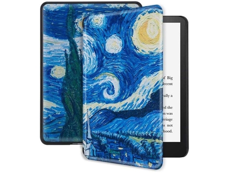 Lock 3406, Capa Para Amazon Kindle 2022/2024, Gogh B Safe