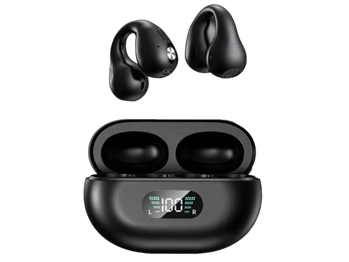 Fones de Ouvido Bluetooth de Condução Óssea EOOCOO (modelo exclusivo para Sudeste Asiático)