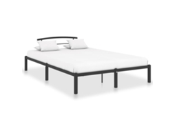 Estrutura De Cama Vidaxl Preto Metal (210x170x63 Cm)