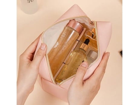 Necessaire Creme Gato Lua Estrela Personalizada Taperso