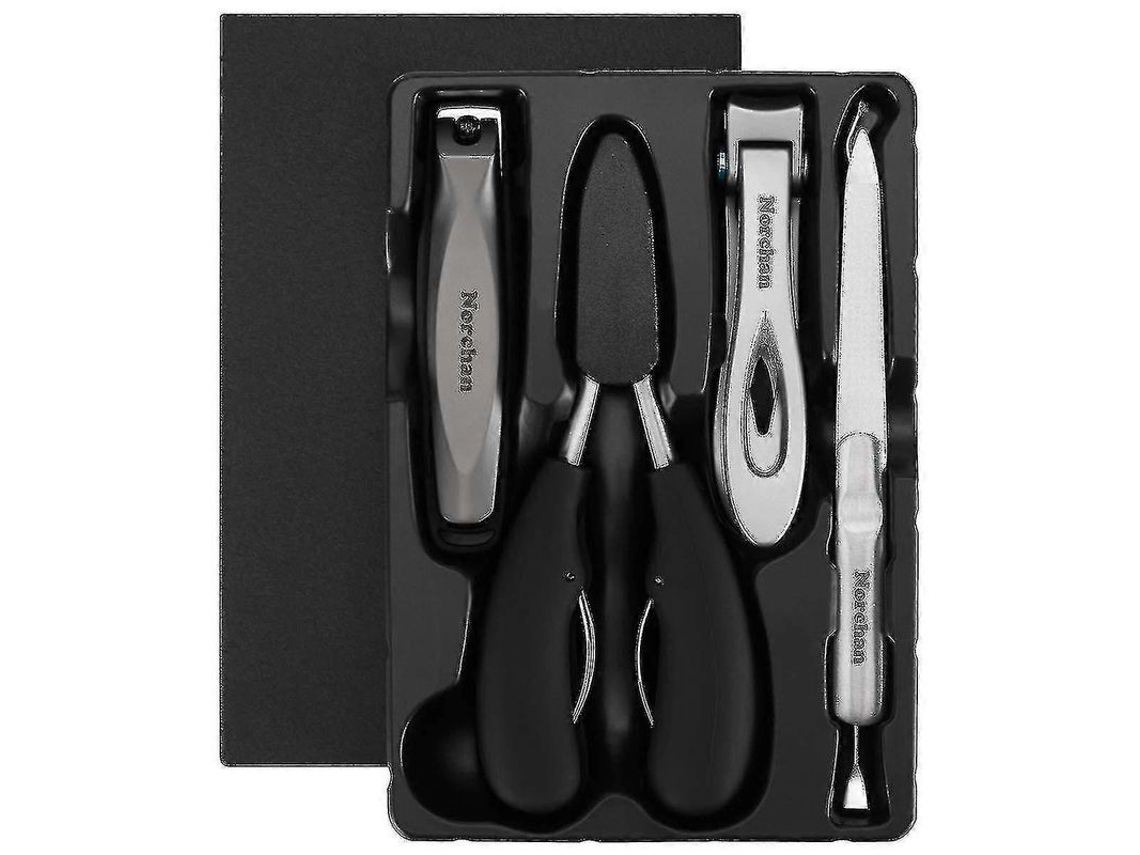 Conjunto de Cortadores de Unhas Grandes, 3 Peças Afiadas para Unhas de Mãos e Pés