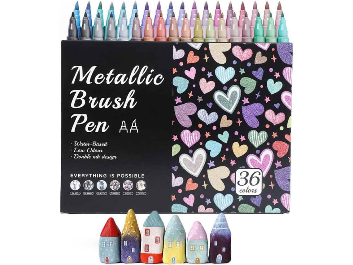 Conjunto de Marcadores Artísticos para Desenho Criativo, Esboço e Pintura. SFUSHOS