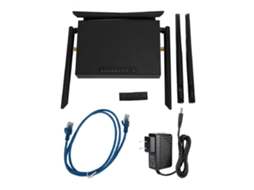 Aetheria roteador 4g Lte com Slot Sim 6 Antenas 300mbps 5 Portas Hotspot Industrial Banda Europeia Ásia