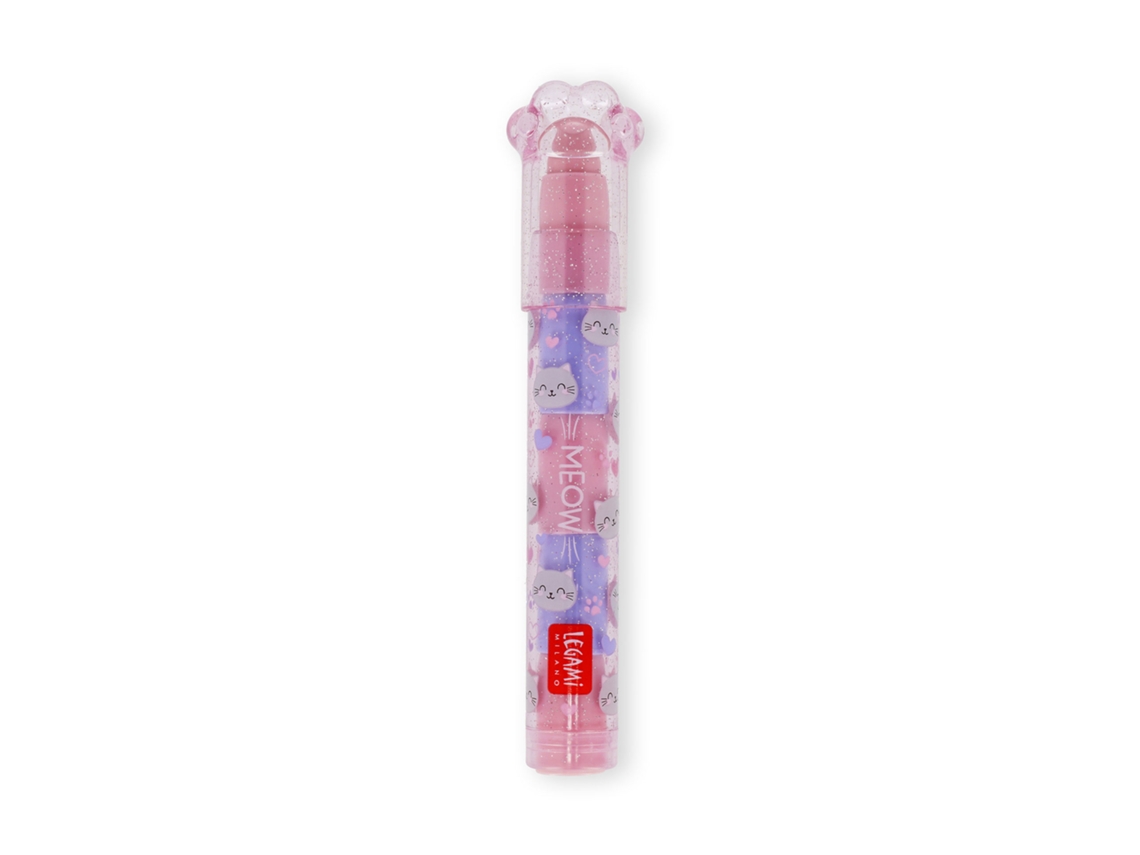 Borracha Perfumada Empilhavel LEGAMI Kitty "meow" Step0001
