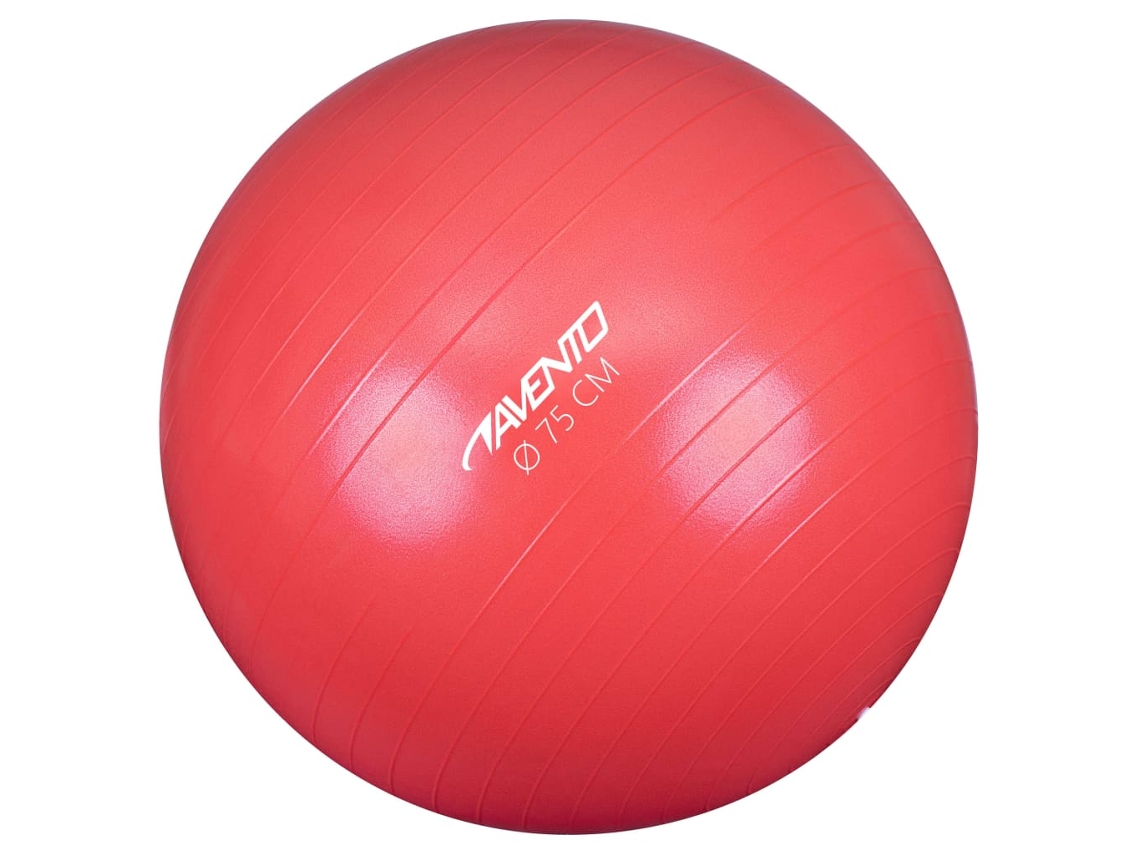 Avento Bola de fitness/ginásio 75 cm de diâmetro rosa