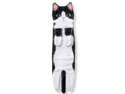 Toalha , Toalha de Secagem Rápida, C, Zqkla BRILVIBERA (gato Preto e Branco)