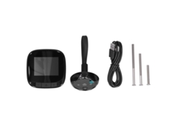 Mali visor de Porta Eletrônico Digital 2,4 Polegadas com Tela Lcd Ângulo 90° e Timbre de Porta