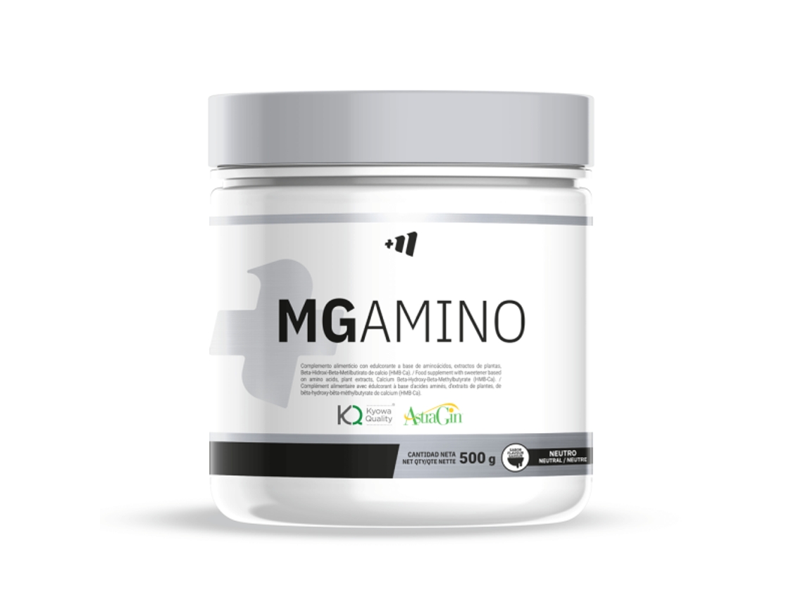 Mg Amino Muscle Grow - 500g Neutro Da Masmusculo Supplements