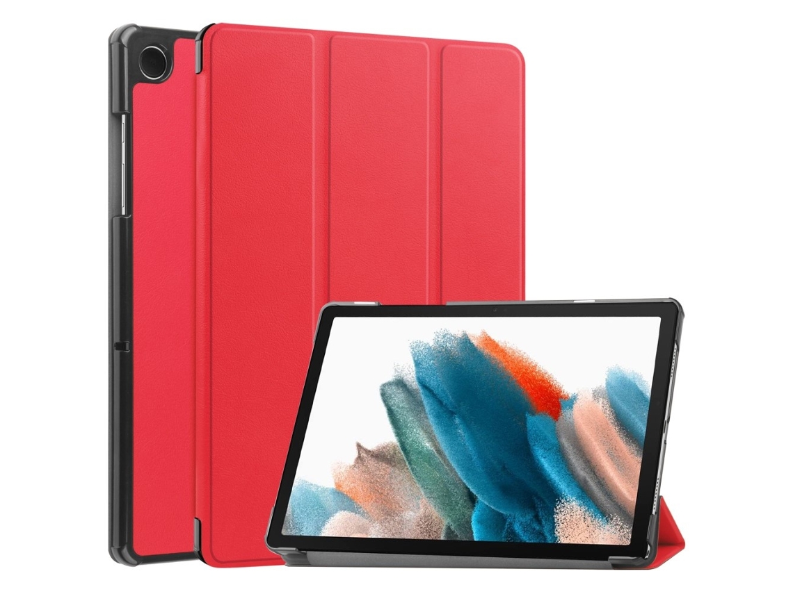Capa dupla para Samsung Galaxy Tab A9+ - vermelha