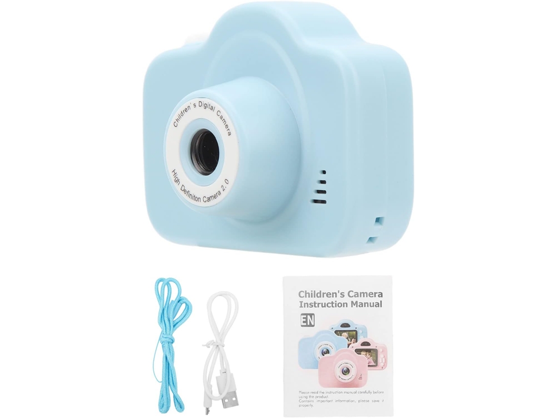 Câmera Digital Infantil 2000w Hd com Câmera Dupla e Tela de 20". SFUSHOS