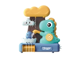 Brinquedo De Banho Para Bebê Dinossauro Cartoon Com Ventosas Grandes Bordas Suaves
