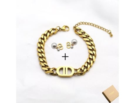 Pulseira De Corrente Cubana Chbb Em Aço Titânio Estilo Hip Hop Com Um Toque De Cor. Ciel Bleu