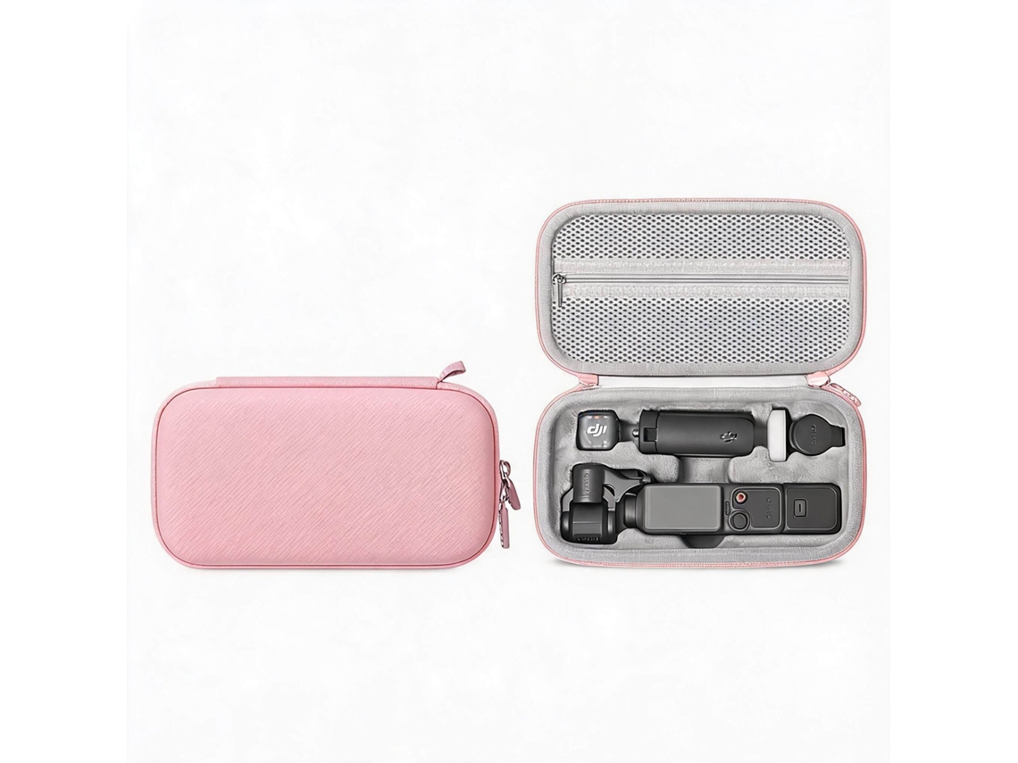 Bolsa de Ombro Portátil À Prova Dágua para Dji Osmo Pocket4 À Prova de Choque HENTEN HOME Rosa