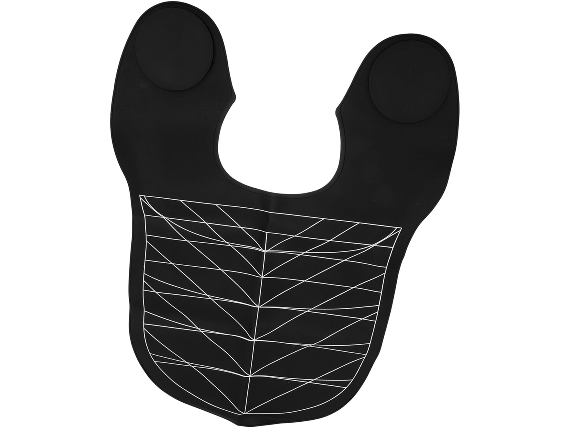 Capa Preta Silicone Para Cabelos Com Ombreiras Resistentes.