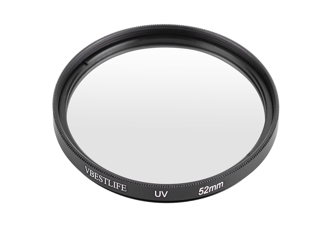 Filtro Uv Ultra Delgado Universal Vbestlife Para Cámaras Dslr, Protector De Lente 52mm