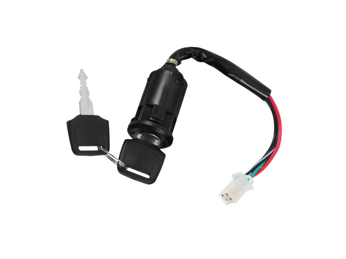 Interruptor De Ignição Com Chave Para Quadriciclos De 50 A 250 Cc, Interruptor De Partida Elegante
