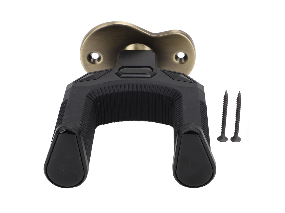 Suporte Parede Violão Trava Automática Bronze Antigo Worten