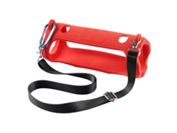 Capa De Silicone Durável Para Alto Falante Portátil Charge 6, Capa Antiderrapante À Prova De Poeira Com Alça De Transporte, Vermelha Olysi Shop