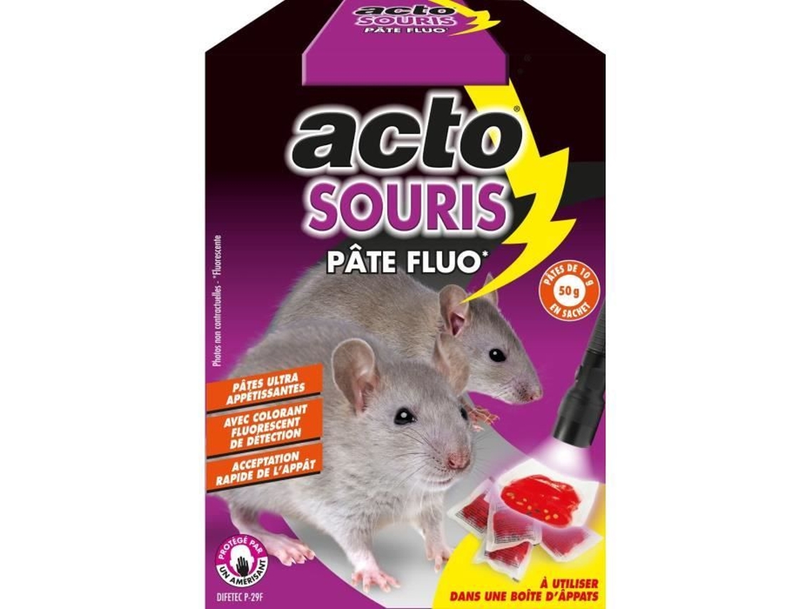 Pasta Isca Fluorescente Para Rato Acto
