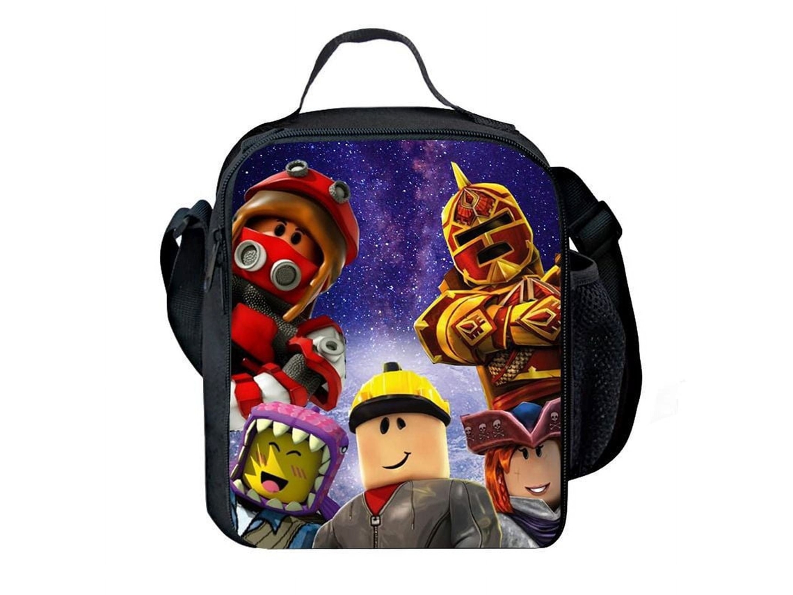 Mochila Roblox para Jogos, Mochila Escolar com Impressão 3D, Anime, Mochila Escolar para Meninos, Alunos do Fundamental e Slowmoose