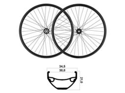 Par Rodas Mtb 27.5´´ Tubeless Prateado 15 X 110 / 12 X 148 Mm / Shimano/Sram Hgmvtek