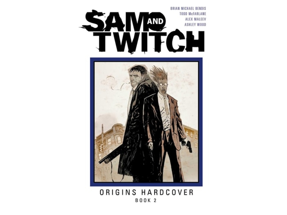 Livro Sam And Twitch Origins Book 2 De Brian Michael Bendis E Todd Mcfarlane (inglês - Capa Dura)