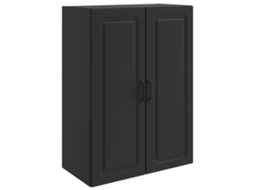Maison Exclusive - Armário De Parede 66 X 34,5 X 90 Cm Derivados De Madeira Preto