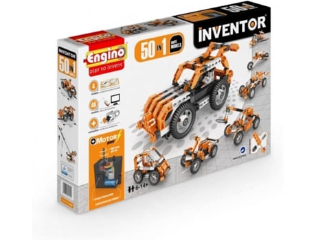 Construção  Inventor (50 Modelos - Motorizada)