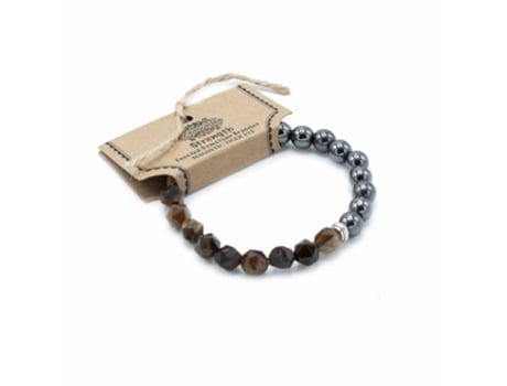 Pulseira de Pedra Natural Olho de Tigre Magnético Unidade