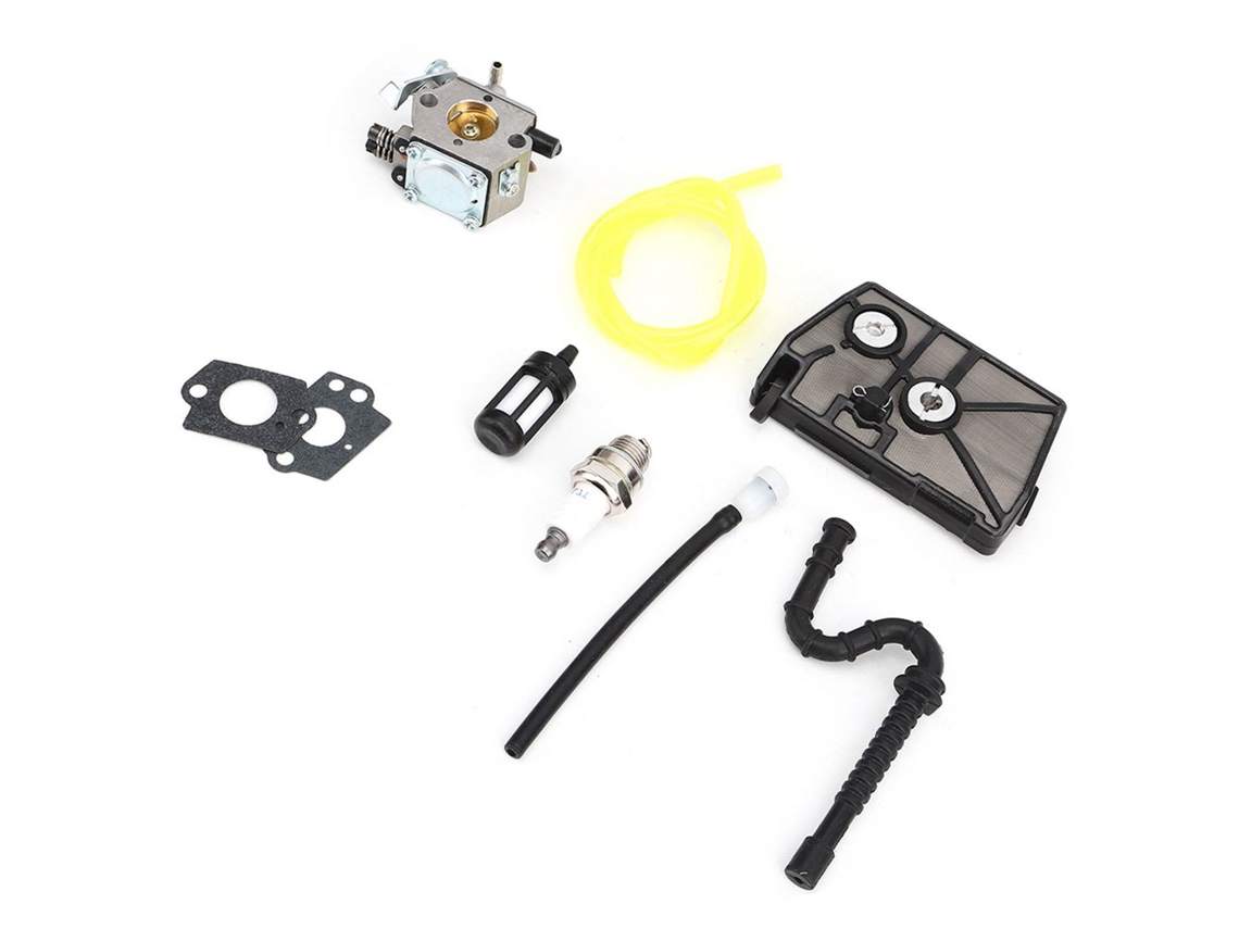 Kit De Carburador De Aluminio Fundido Para Repuesto De Motosierra Stihl 028 Accesorio Jardín