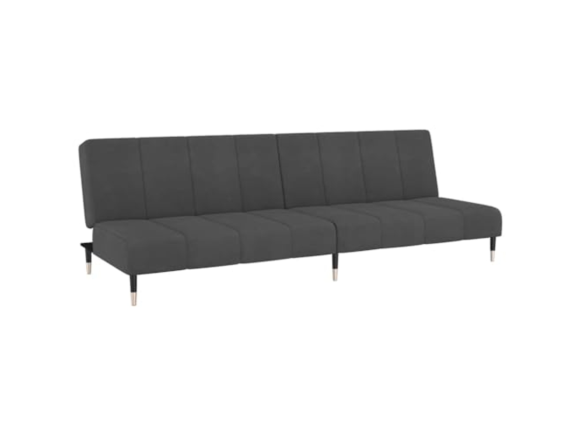 Sofa Bed, Sofa Beds Vidaxl Cinzeto Veludo (n/a)