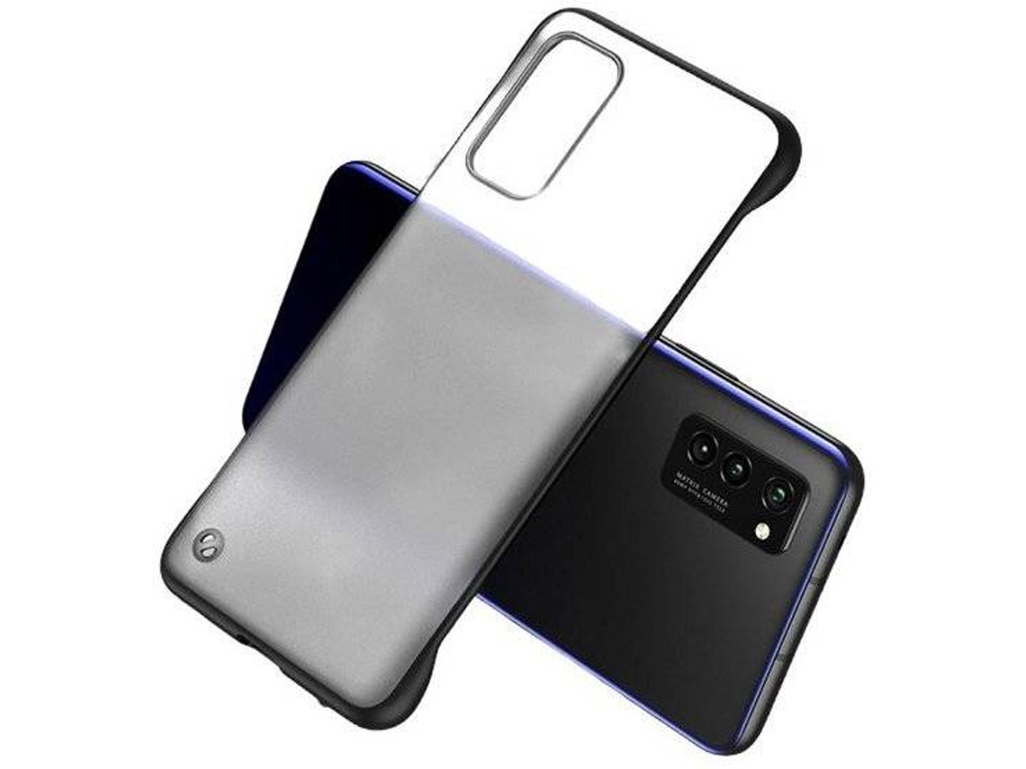 Capa Oneplus 8T Invisible Bumper Transparente e Preto